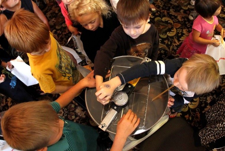 Kids Learning About Bees